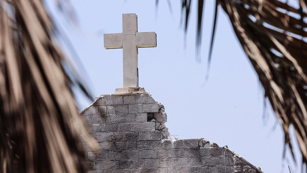 Pope demands ceasefire after Gaza's Catholic church is hit in apparent Israeli strike  at george magazine