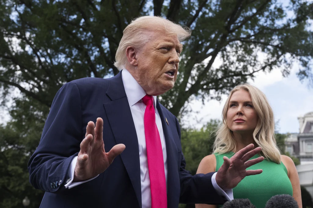 WATCH LIVE: White House holds press briefing as Epstein files fallout continues  at george magazine